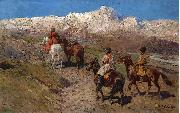 Franz Roubaud Cossacks Germany oil painting artist